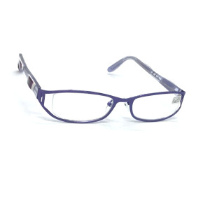 Очки в металлической оправе